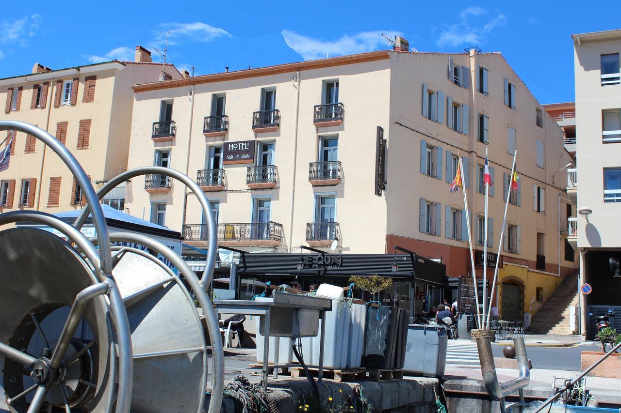 Hotel Sur Le Quai Port Vendres Exterior foto